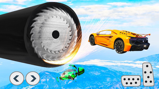 Superhero Car Stunts Racing screenshots apk mod 1