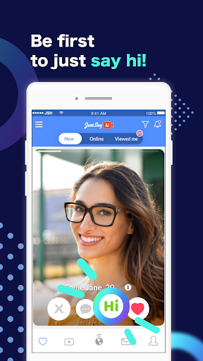 Just Say Hi Dating Social Chat Screen 3