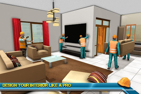 Modern Home Design & House Construction Games 3D screenshots 2