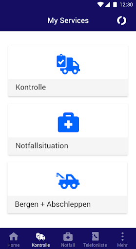 Android application Wedolo Fahrer-App screenshort