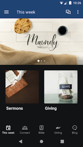 Android application Wyoming Baptist Church screenshort