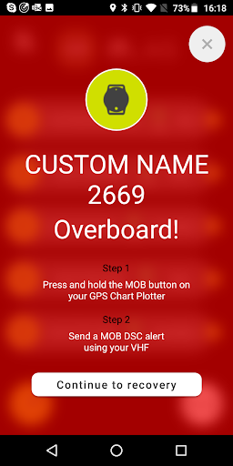 ACR OLAS - MOB Alert System Screen 2