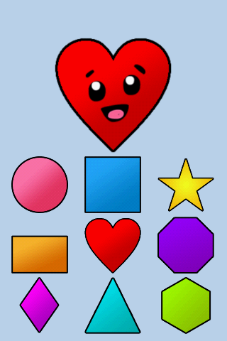 Toddler Shapes Kids Screen 3