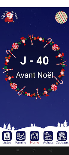 Android application L'atelier de Noël screenshort