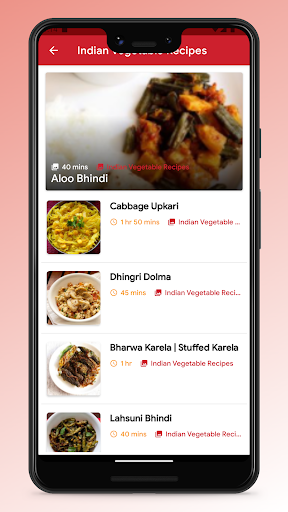 Indian Food Recipes & Cooking Screen 3