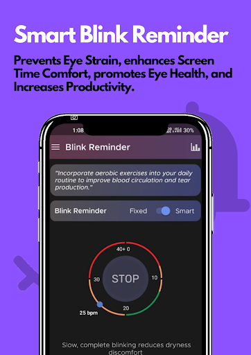 EyeD - Smart Blink Reminder Screen 3