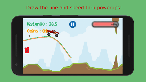 Android application Line Drive screenshort