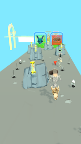 Captura de Pantalla 2 Carrera de evolución humana android
