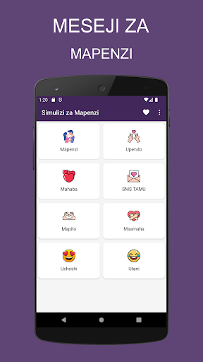 SMS Za Mapenzi Screen 2