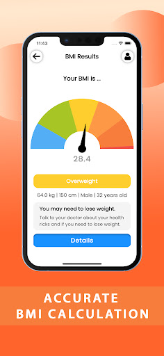 BMI Monitor Screenshot 3 - AppWisp.com