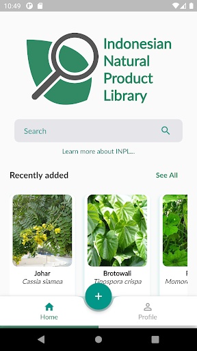 Android application INPL screenshort