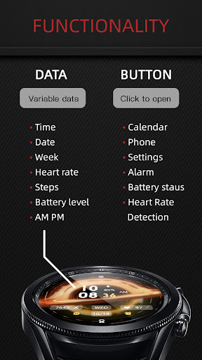 Interstellar For Wear OS Screen 2