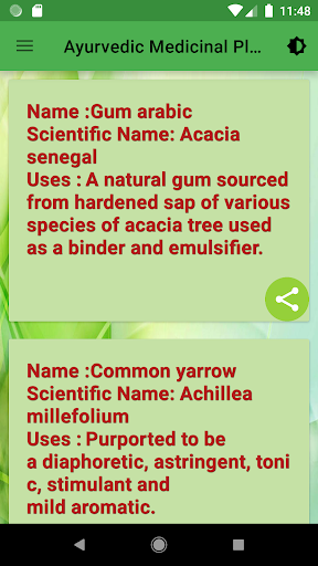 Ayurvedic Medicinal Plants Screen 3