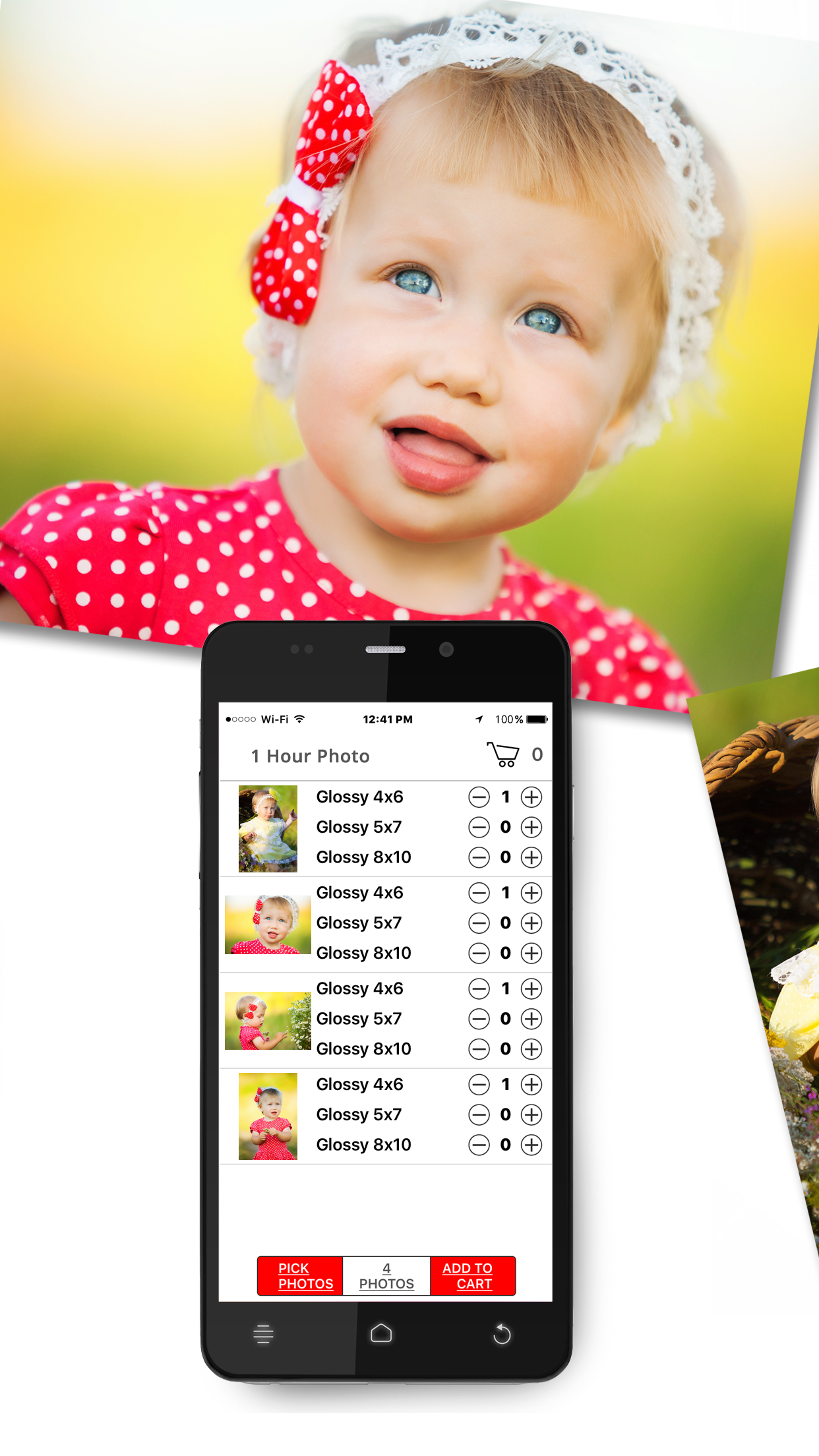 Android application Photo Bucket 1 Hour: Prints screenshort