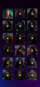 AI: Beautiful Girl Puzzles