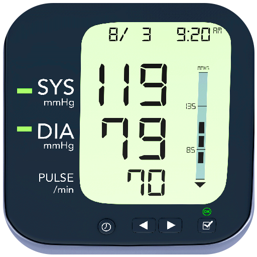 Blood Pressure BPM Tracker  Icon