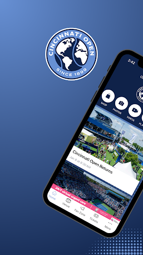 Android application Cincinnati Open screenshort