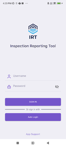 Android application FlexLNG Inspection Tool screenshort