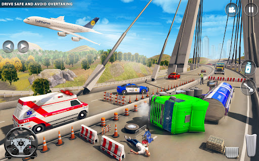 Android application Oil Tanker Driver Truck Games screenshort