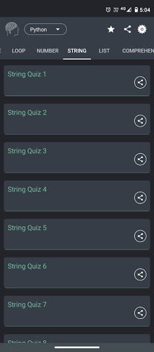 ML Data Science | Python Quiz Screen 3