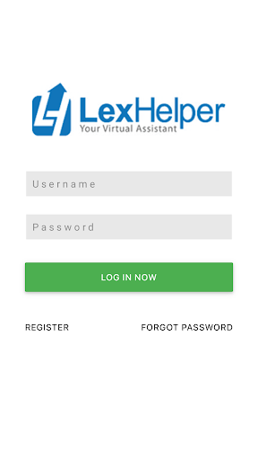 Android application Lex Helper screenshort