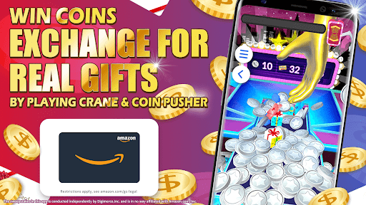 Cash Rewards-Crane Coin Pusher 1