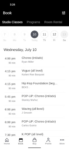Movement Lifestyle Screen 2
