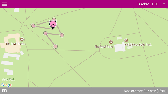 GPCats - GPS Tracking for Cats Screenshot