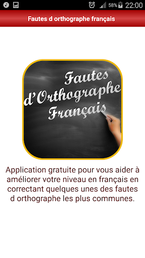 Fautes dOrthographe Courantes Screen 2