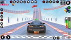 screenshot of Crazy Car Stunts GT Ramp Games
