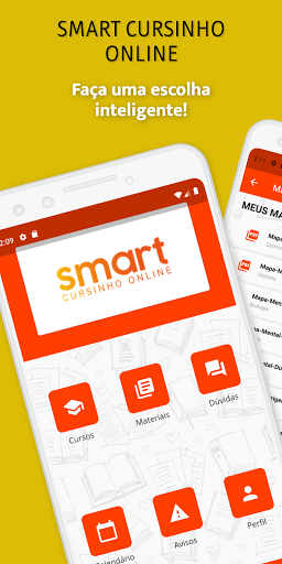 Android application Smart Cursinho Online screenshort