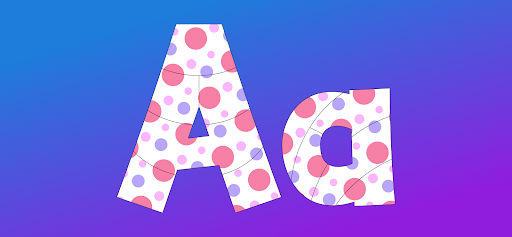 Android application ABC Alphabet Puzzles screenshort