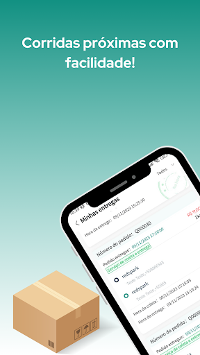 Android application Quidee para Entregador screenshort