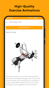 Gym Workout Plan Offline App