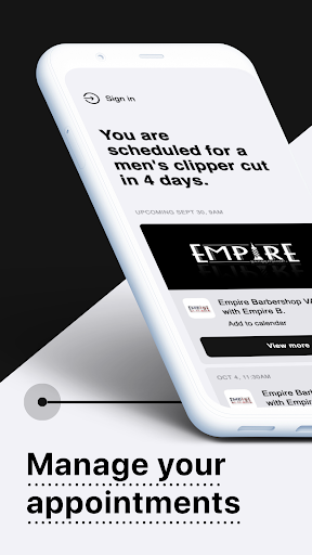 Screenshot of Empire Barbershops™