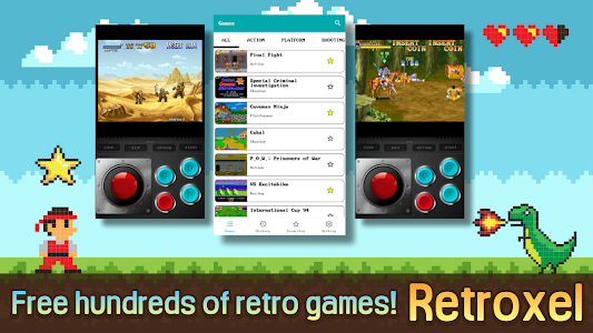 Retroxel: Retro Arcade Games Unknown