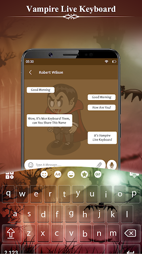 Vampire Live Keyboard Screen 3
