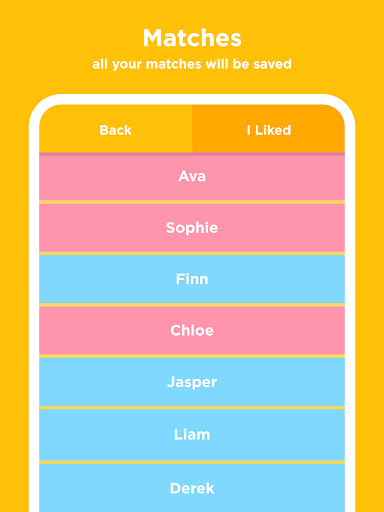 Screenshot of Babyname