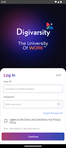 Digivarsity - Education App Screen 3