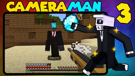 Mod Titan Cameraman for MCPE