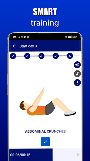 Abdominal exercises Screen 3