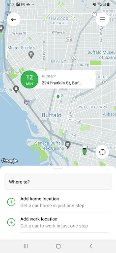 ZoomRide Health Screen 2