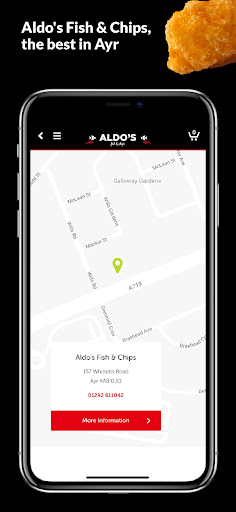 Android application Aldo's Fish & Chips screenshort