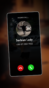 Serbian Lady Scary Video Call