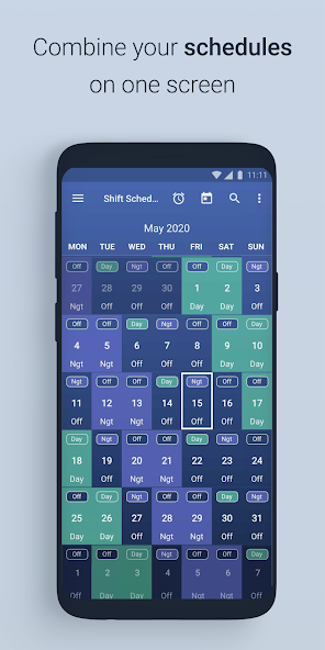 Shift Work Schedule Calendar 3.2.10 APK + Mod (Unlimited money) untuk android