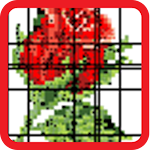 Cover Image of ダウンロード Cross Stitch Flower Art Pixel  APK