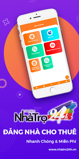 Nhatro24h - app quản lý trọ Screen 3