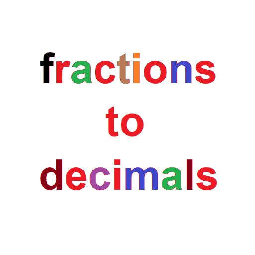 Fractions to Decimals Chart Download on Windows