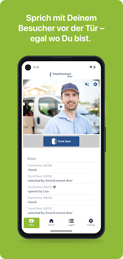 Android application FUHR SmartConnect screenshort