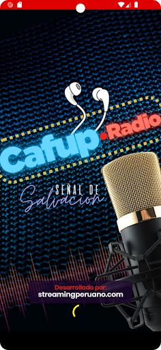 Android application Cafup Radio screenshort